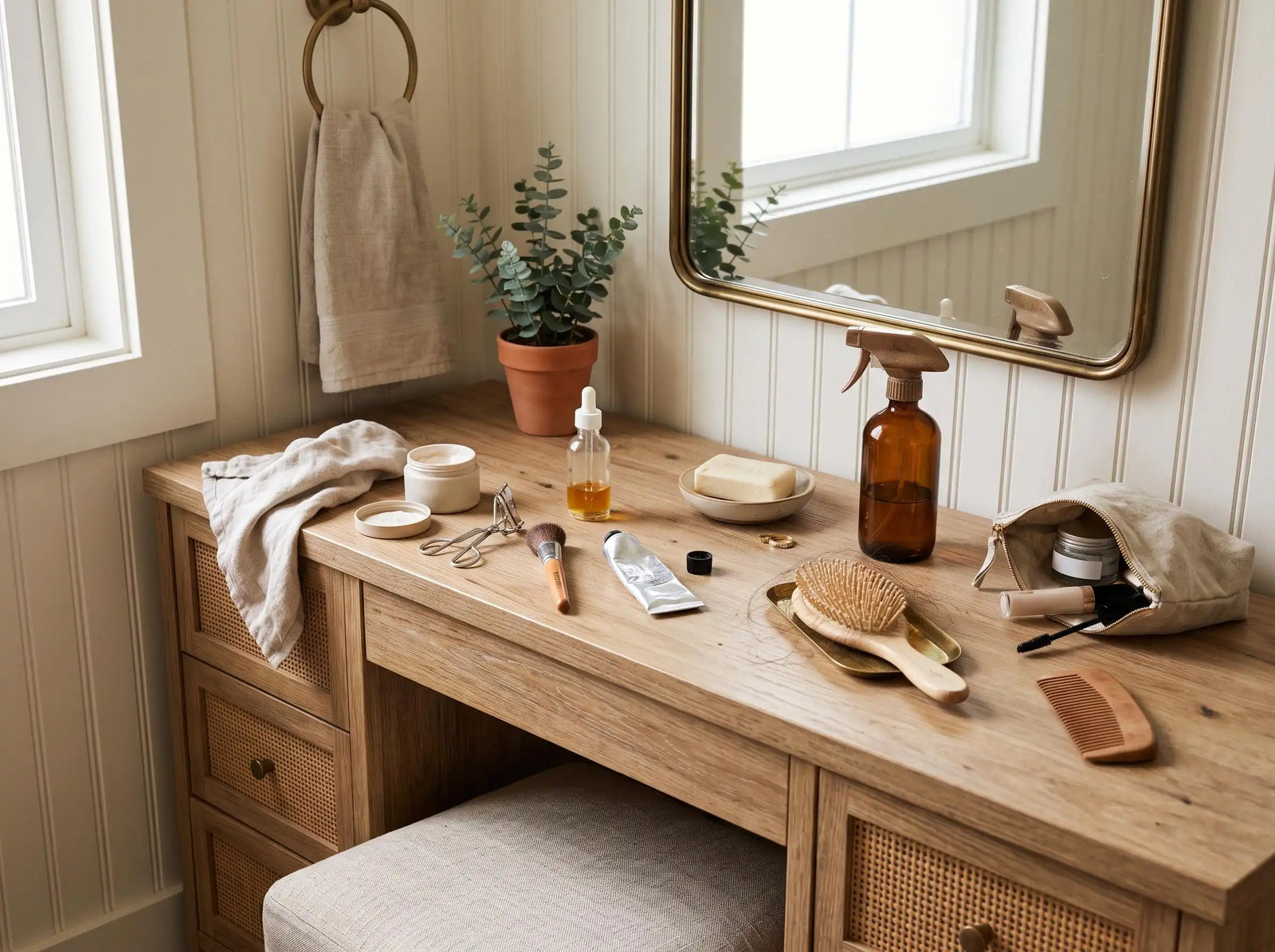 Bedroom Dresser before adding The Orchid Muse, scene 2