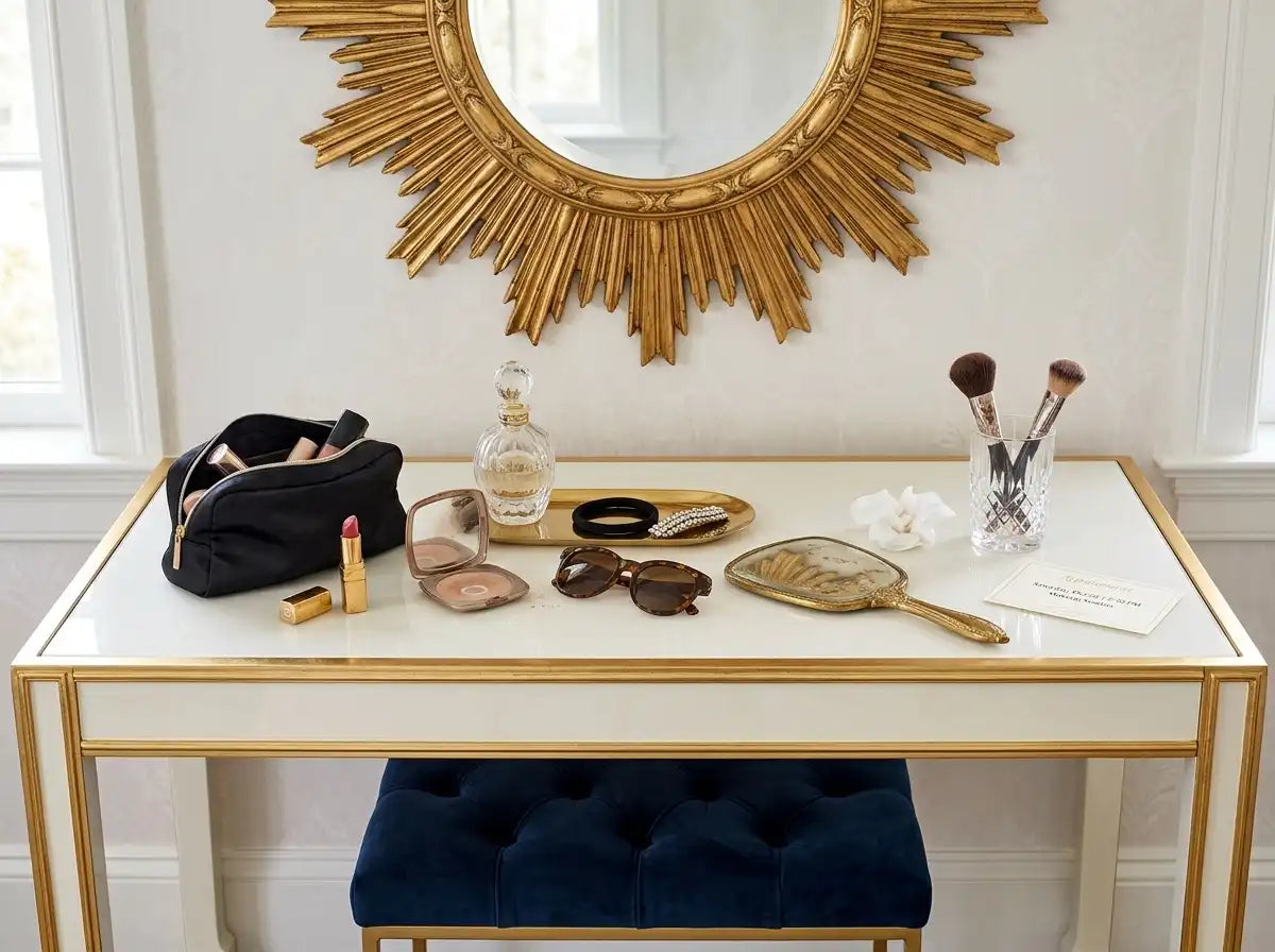 Bedroom dresser before adding The Orchid Muse