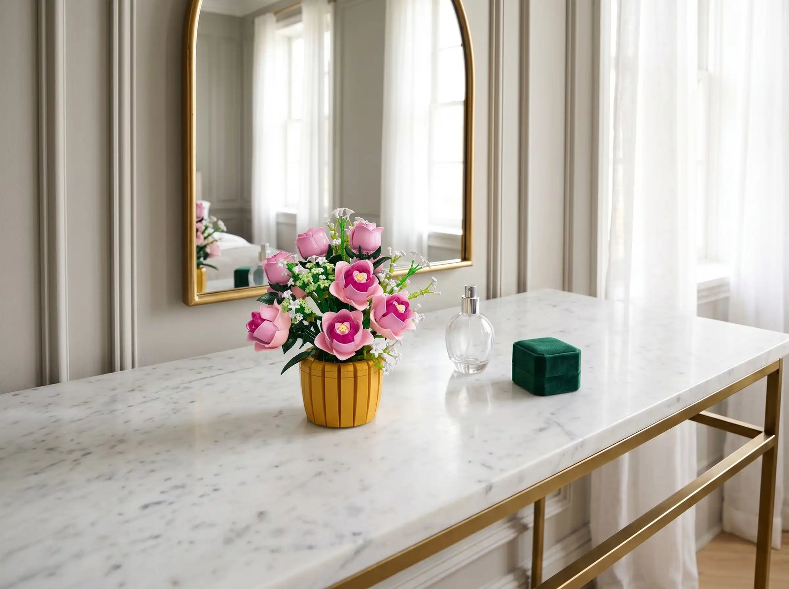 The Blush Atelier displayed on a vanity, scene 2