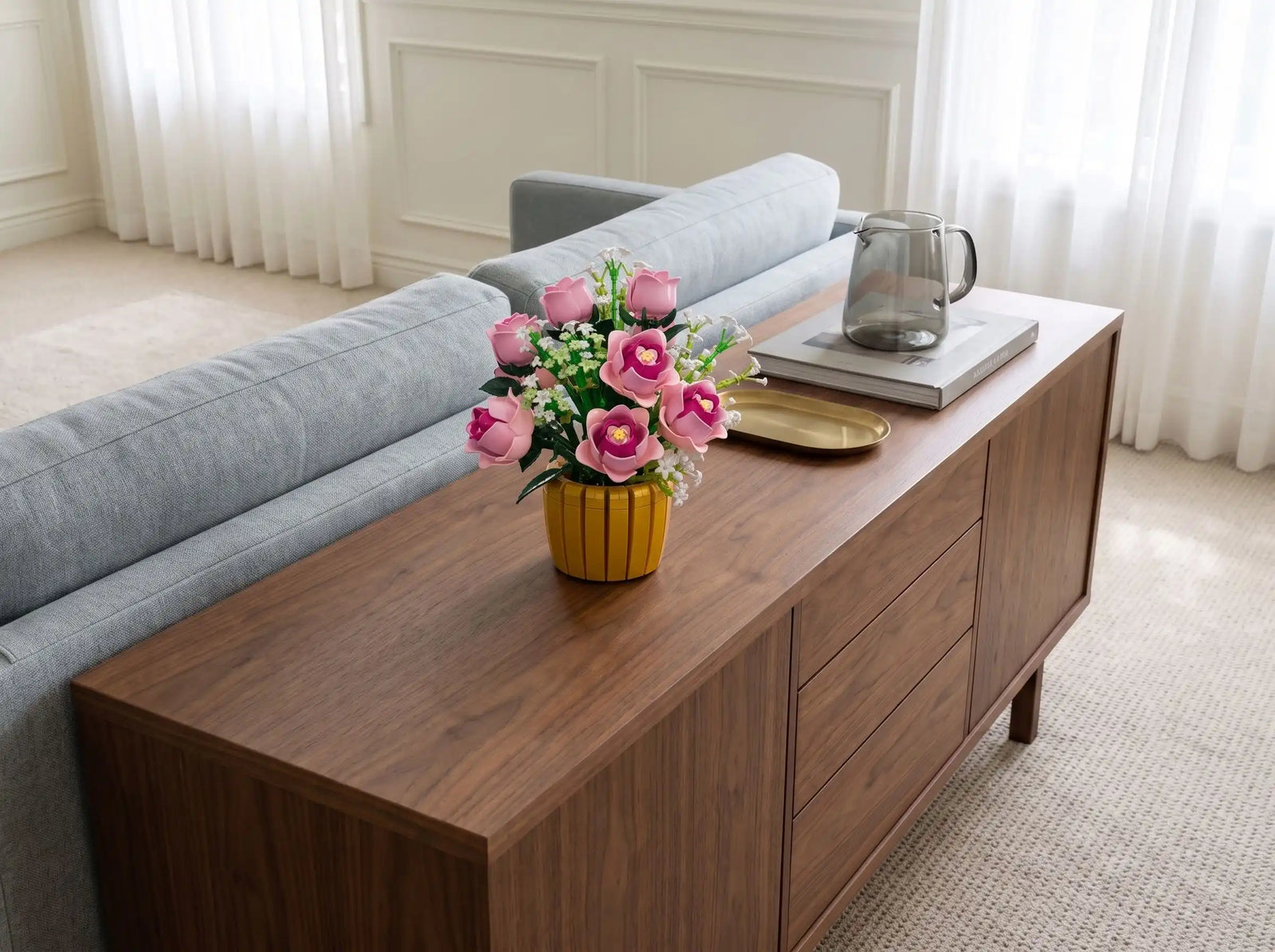 The Blush Atelier displayed in a living room or entryway, scene 4