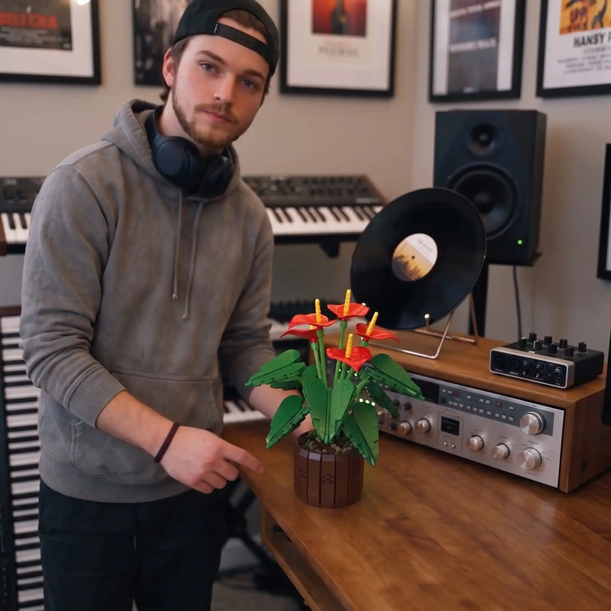 A flower that feels more like art