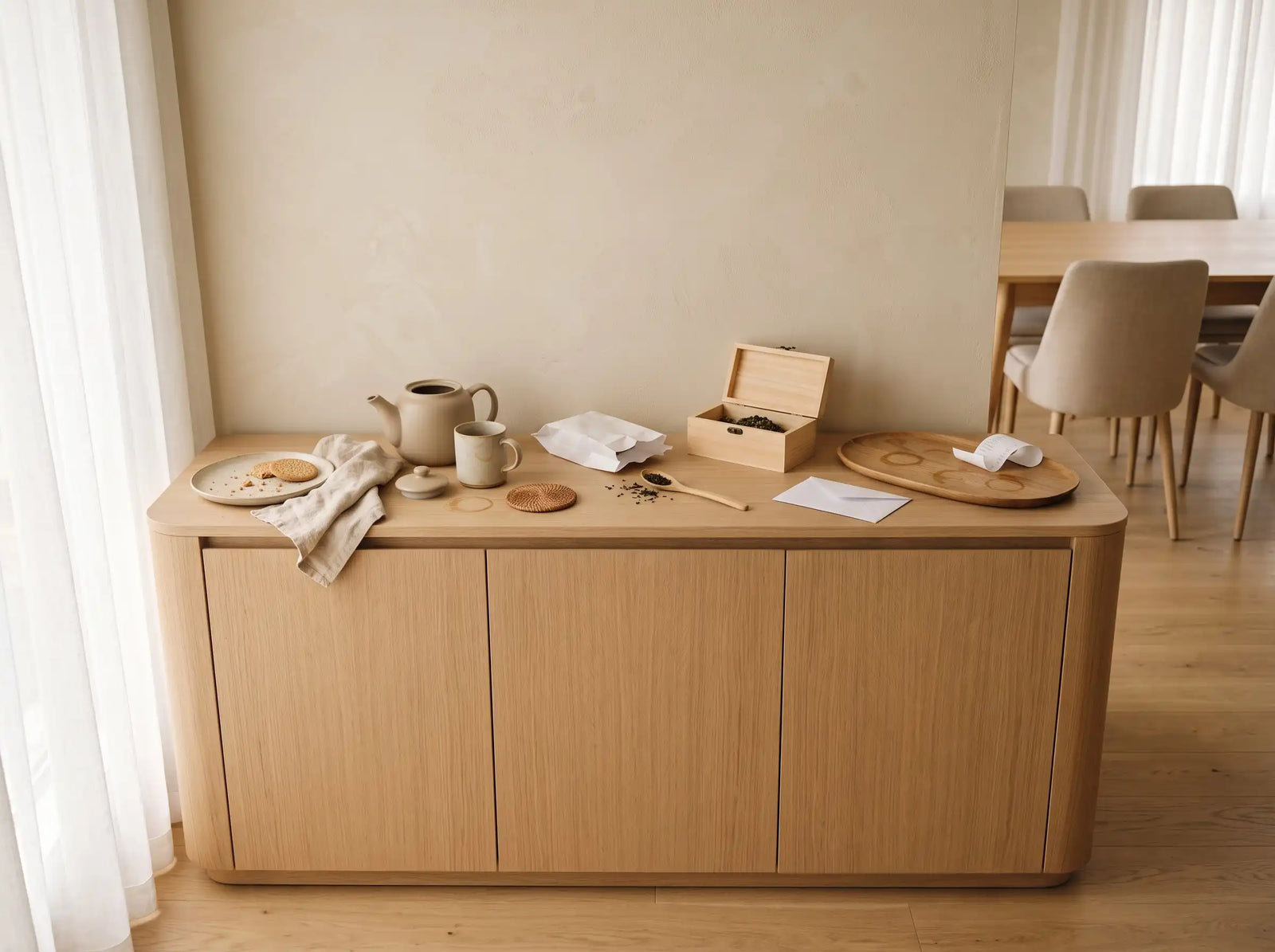 Dining Sideboard before adding The Amara, scene 1