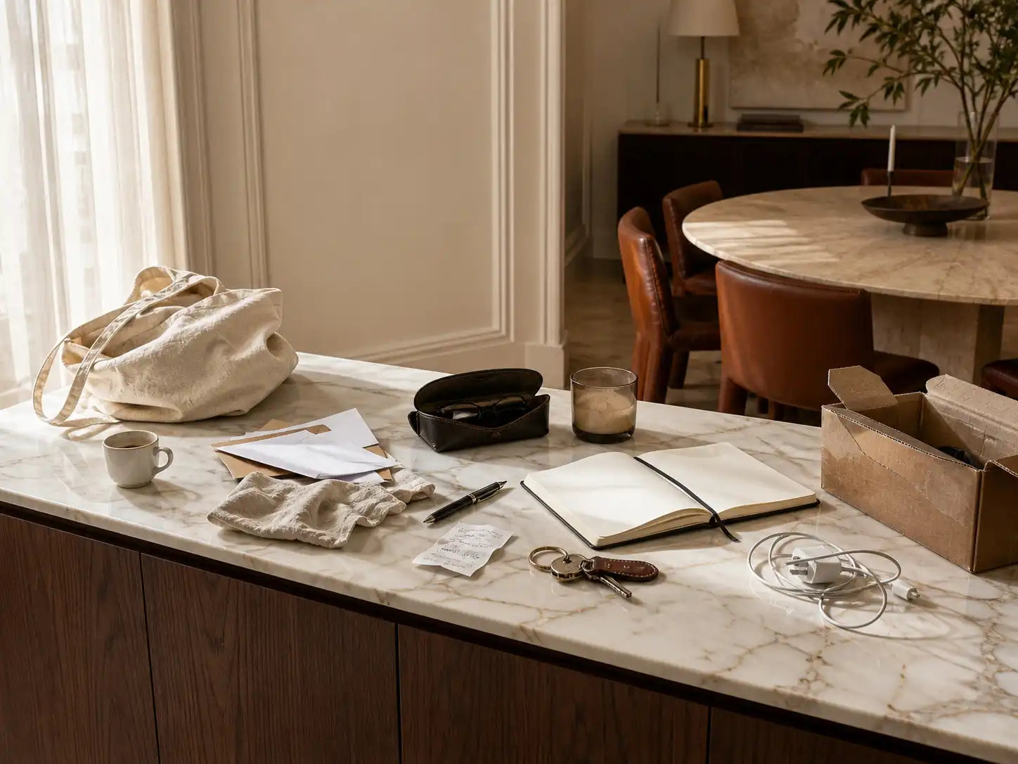 Dining Sideboard before adding The Amara, scene 4