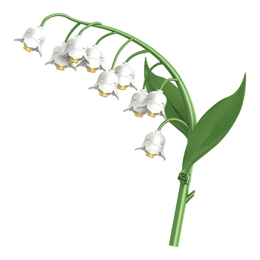 The Quiet Bells Lily of the Valley single-stem building flower by Momantee