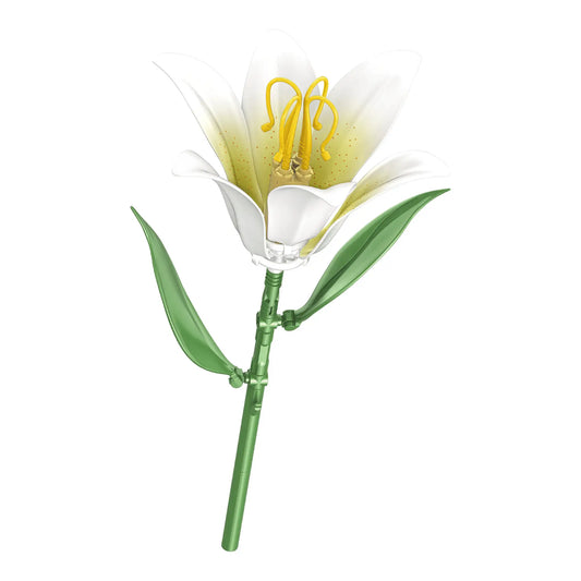 The Luminous Lily Lily single-stem building flower by Momantee