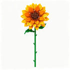 The Golden Hour Sunflower single-stem building flower by Momantee