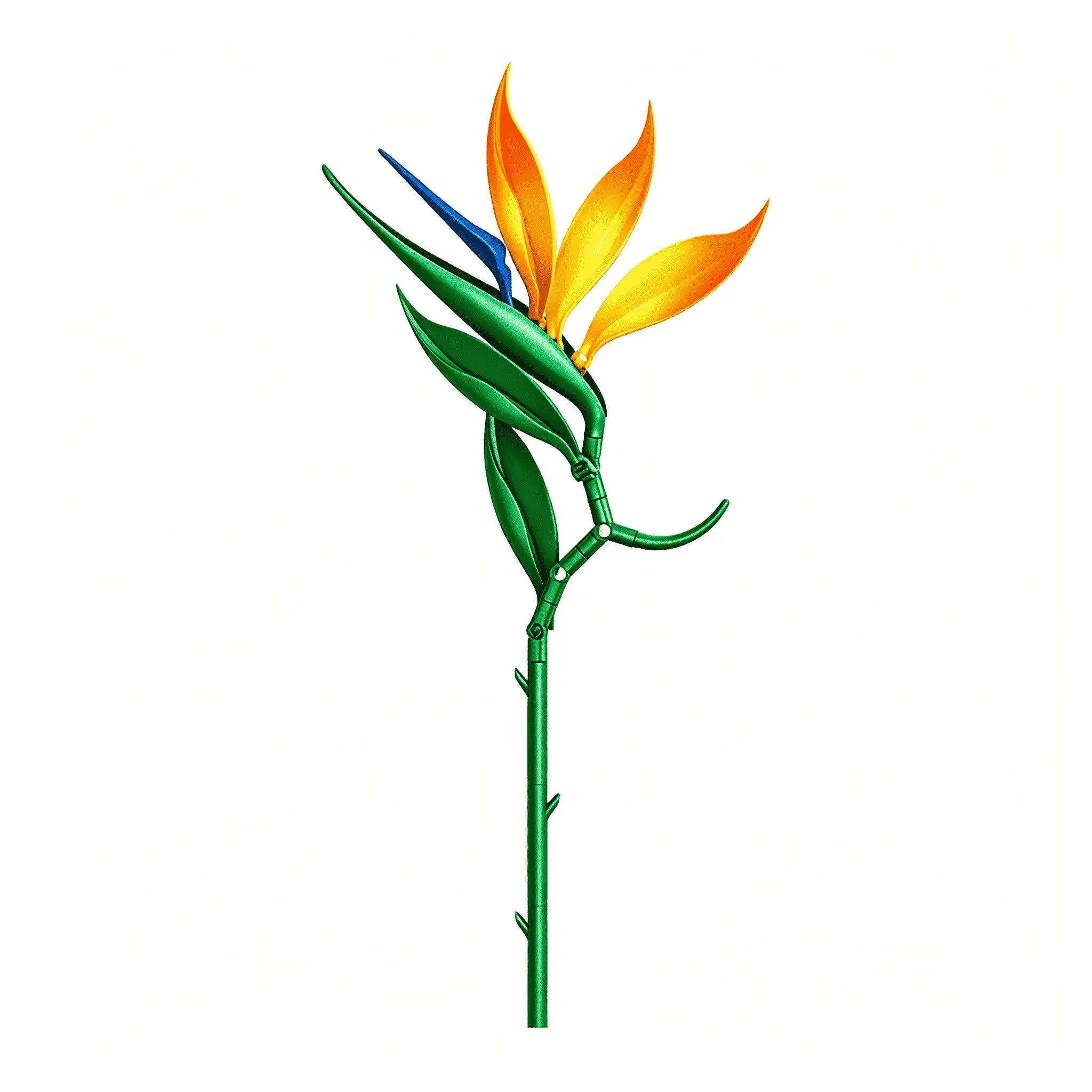 The Open Horizon Bird of Paradise single-stem building flower by Momantee