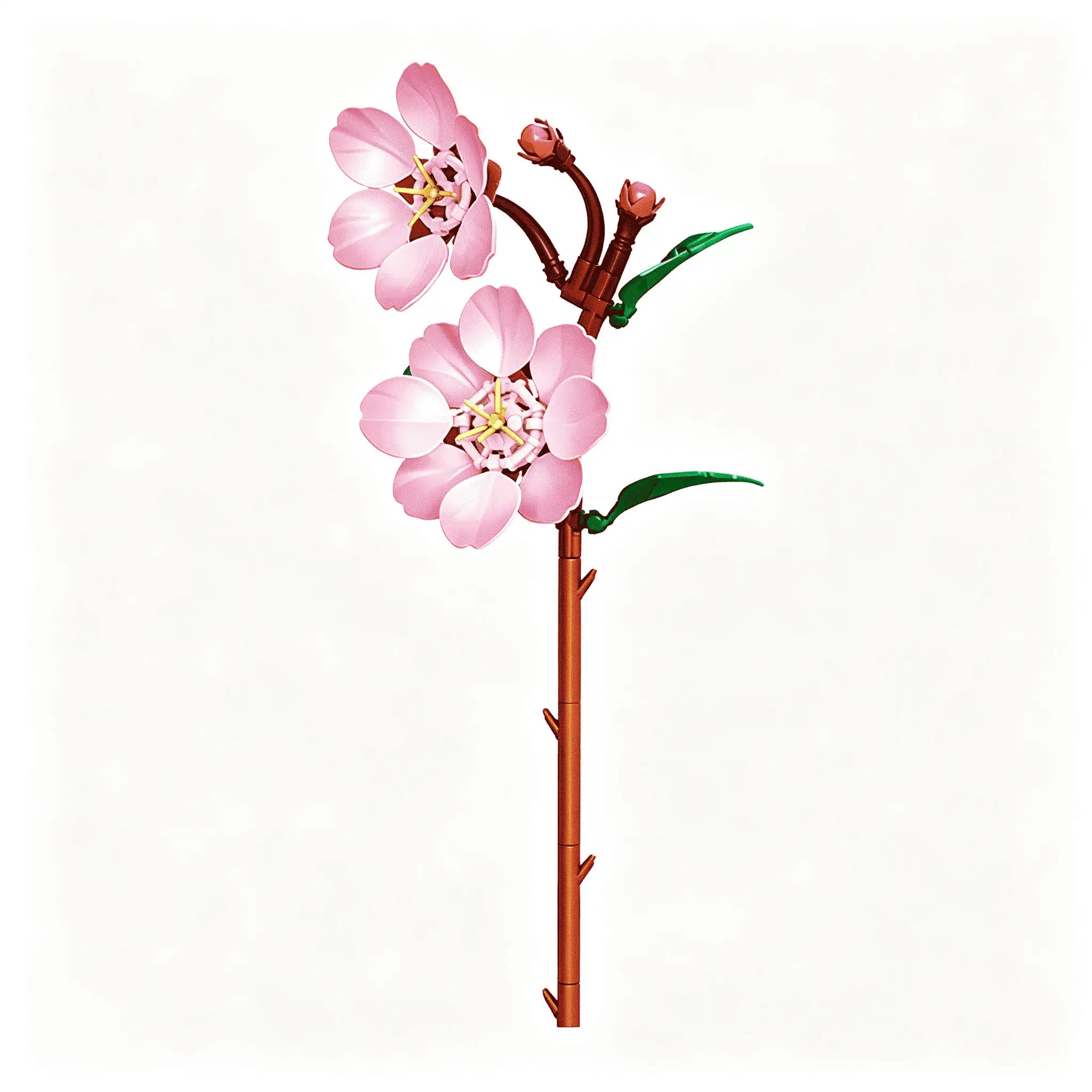 The Cascading Blossom Weeping Crabapple Blossom single-stem building flower by Momantee