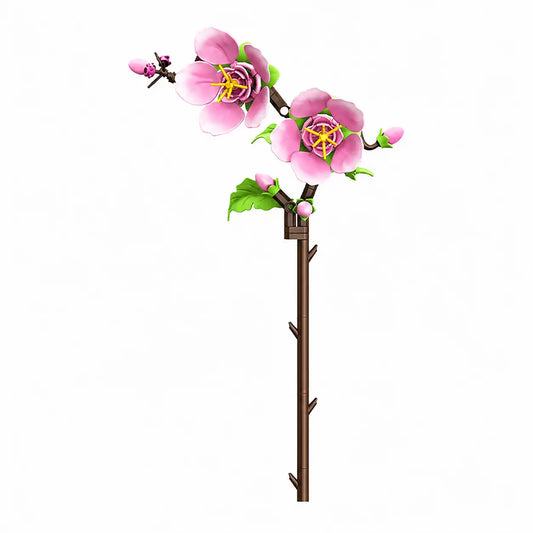 The Peach Promise Peach Blossom single-stem building flower by Momantee