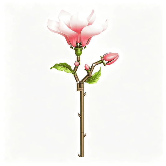 The Magnolia Light Magnolia single-stem building flower by Momantee