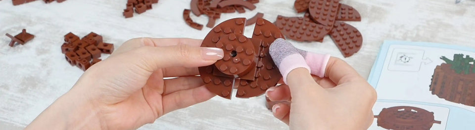 Secure-Fit Pieces, No Watering Required